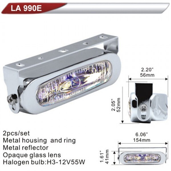 

Фары дополнительные DLAA 990E-RY/H3-12V-55W/154*41mm (LA 990E-RY)