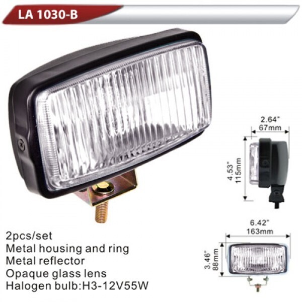 

Фары дополнительные DLAA 1030 B-W/H3-12V-55W/163*88mm (LA 1030 B-W)