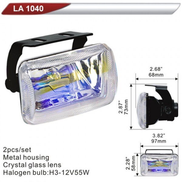 

Фары дополнительные DLAA 1040 RY/H3-12V-55W/97*58mm (LA 1040 RY)