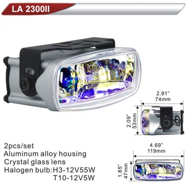 

Фары дополнительные DLAA 2300II-RY/H3+T10-12V-55W/119*47mm (LA 2300II-RY)