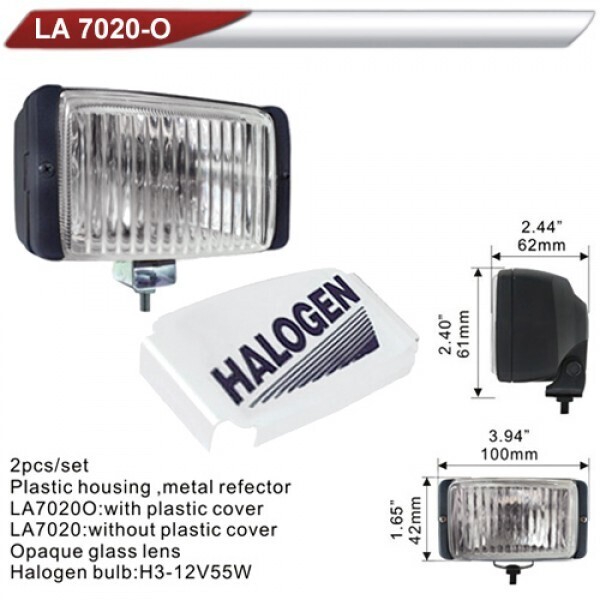 

Фары дополнительные DLAA 7020 OW/H3-12V-55W/100*42mm/крышка (LA 7020 OW)