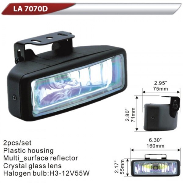 

Фары дополнительные DLAA 7070 D-RY/160*55mm (LA 7070 D-RY)