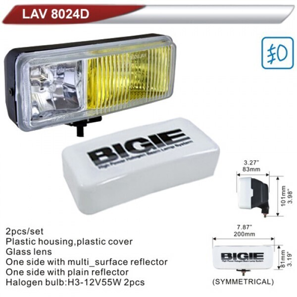 

Фары дополнительные DLAA 8024 D-W/BIGIE/2хH3-12V/200*81mm/крышка (LAV 8024 D-W)