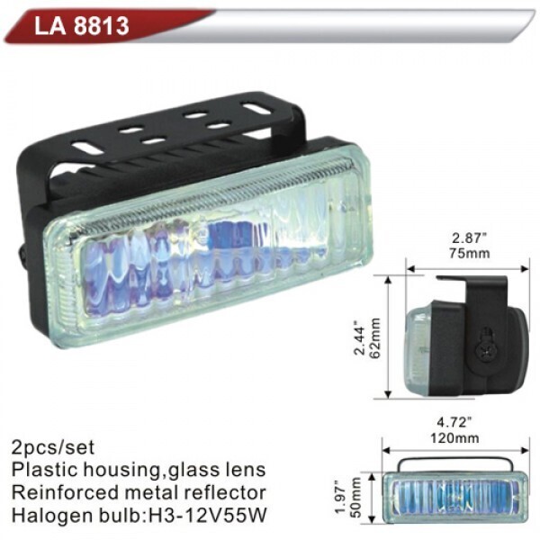 

Фары дополнительные DLAA 8813 RY/H3-12V-55W/120*50mm (LA 8813 RY)
