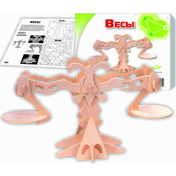 

Сборная модель Мир деревянных игрушек Весы (З007)