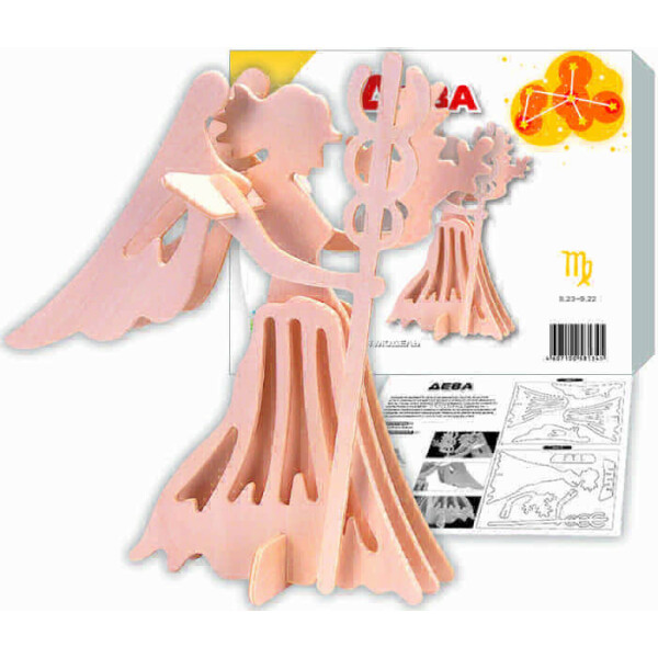 

Сборная модель Мир деревянных игрушек Дева (З006)