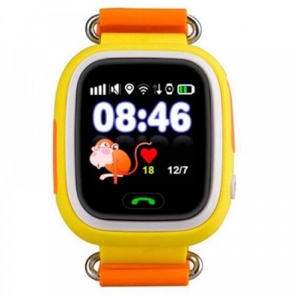 

Детские Смарт-часы Smart Watch Q90 GPS Yellow с телефоном и Gps трекером