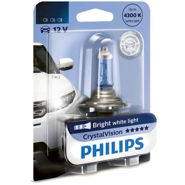 

Авто лампа HB3 PHILIPS 65W 12V P20d Crystal Vision. Эффект ксенона!