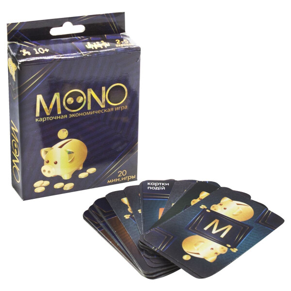 

Карточная экономическая игра Strateg Mono на русском (30756)