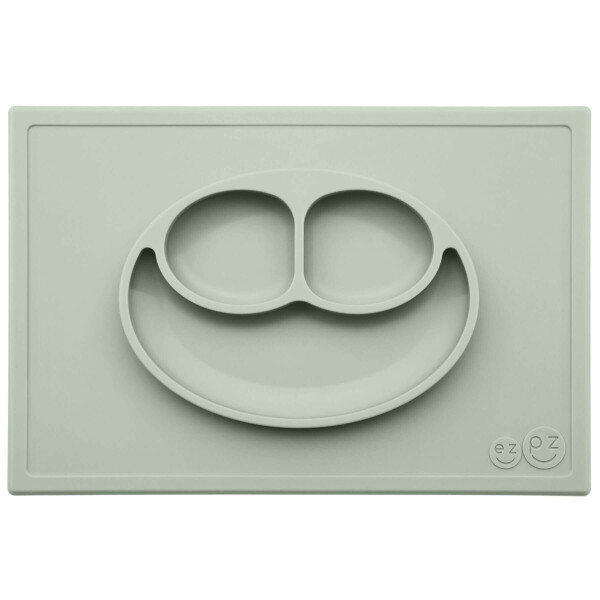 

Силиконовая тарелка коврик EZPZ Happy mat оливковый (HAPPY MAT SAGE)