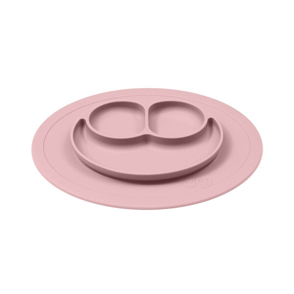 

Силиконовая тарелка коврик EZPZ Mini mat розовый (HAPPY MAT BLUSH)