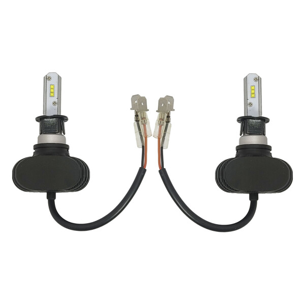 

Светодиодные лампы Н-3. LED лампы H-3 12-24V 6000K 4000Lm. Тип охлаждения - радиатор. Пр-во Корея