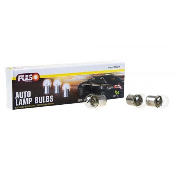 

Лампа PULSO/габаритная S25/BA15s/R10W 12v10w clear/1 конт (LP-25110)