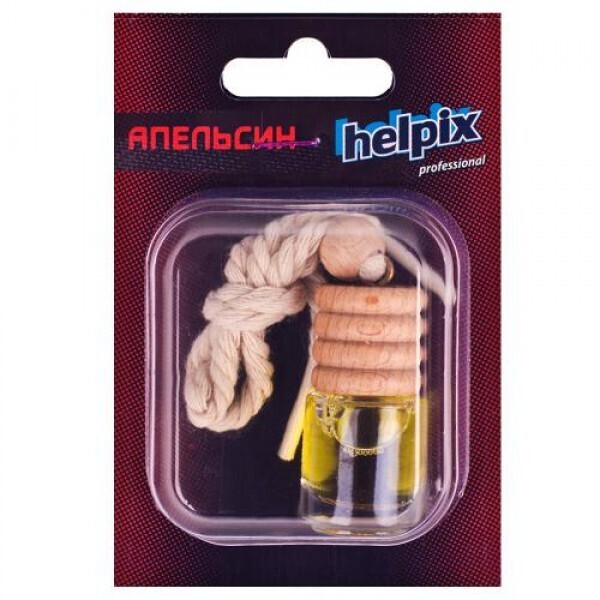 

Освежитель воздуха Helpix автомобильный (пробка) АПЕЛЬСИН 4 мл (2203)