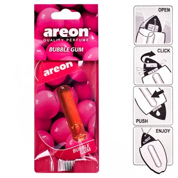 

Освежитель воздуха жидкий листик AREON "LIQUID" Bubble Gum 5ml (LR05)