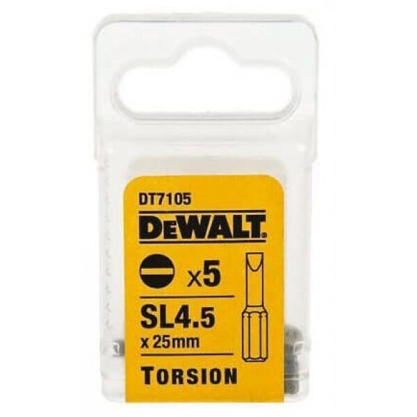 

Бита DeWalt Torsion 25 мм 5 шт (DT7105)