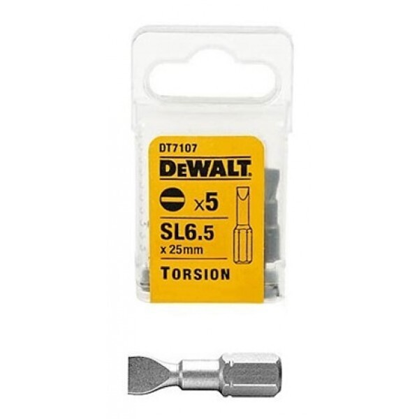 

Бита DeWalt Torsion 25 мм 5 шт (DT7107)