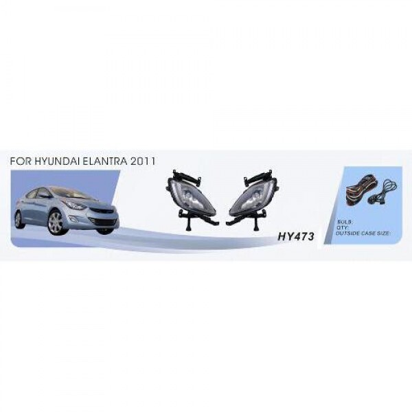 

Фары доп.модель Hyundai Elantra/2011/HY-473W/881-27W/эл.проводка (HY-473W)