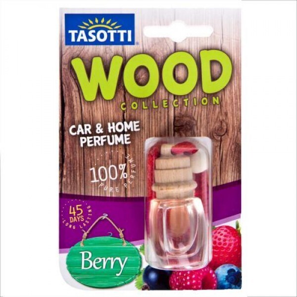 

Ароматизатор пробковый на зеркало Tasotti/серия "Wood" - 7ml / Berry (110459)