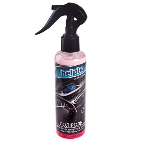 

Полироль для пластика и винила HELPIX Professional 200мл тригер (КЛУБНИКА) (1466)