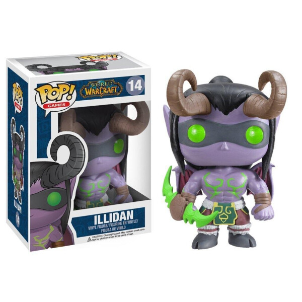

Фигурка Funko Pop Фанко Поп Иллидан Ярость Бури Варкрафт World Of Warcraft 10см WOW I 14