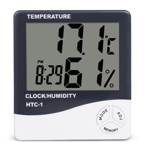 

Комнатный термометр гигрометр ELITE HTC-1LCD