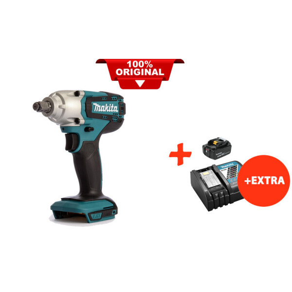 

Аккумуляторный ударный гайковерт Makita DTW190Z+акк.18V 5 Ah+быстрозарядное ЗУ (DTW190RT)