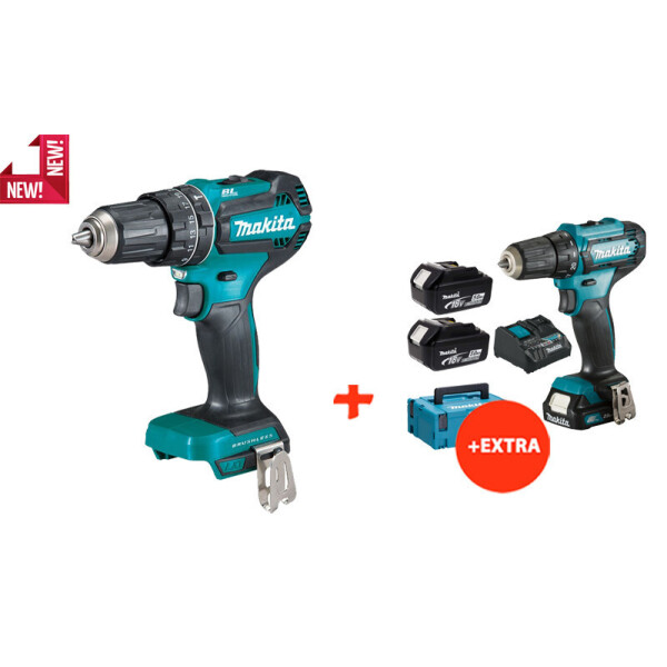 

Аккумуляторный ударный шуруповерт Makita DHP485Z+аккумуляторный шуруповерт Makita DF333DNX10 (DHP485REX10)