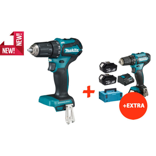 

Аккумуляторная дрель-шуруповерт Makita DDF483Z+аккумуляторный шуруповерт Makita DF333DNX10 (DDF483REX10)