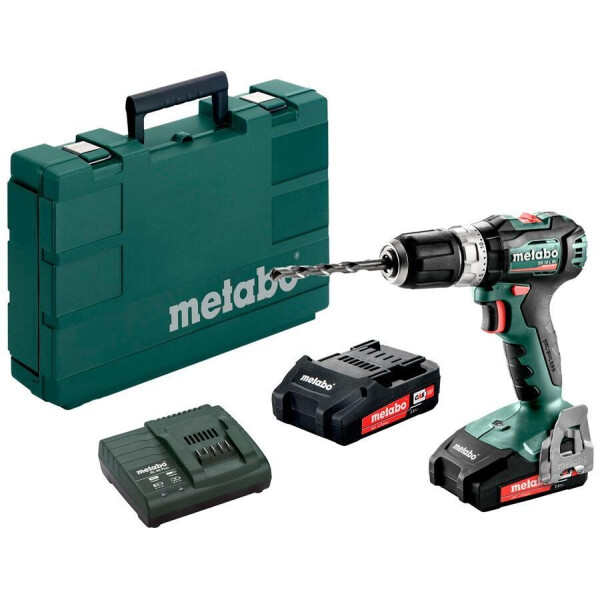 

Аккумуляторный ударный шуруповерт Metabo SB 18 L BL + 2 акб + з/у + кейс (602331500)