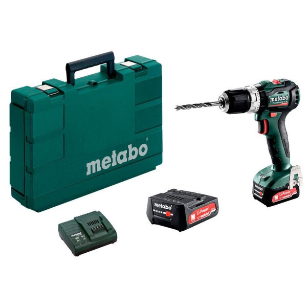 

Аккумуляторный ударный шуруповерт Metabo SB 12 BL + 2 акб + з/у + кейс (601077500)