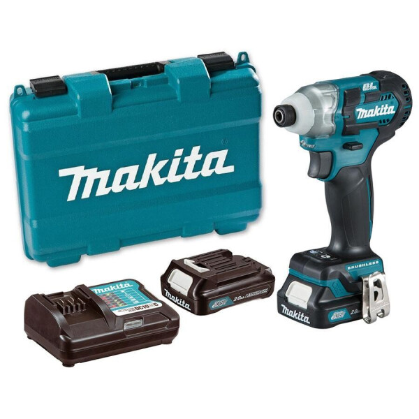 

Аккумуляторный ударный шуруповерт Makita TD111DWAE + 2 акб BL1020B 10.8 V 2 Ah + з/у DC10WC + кейс