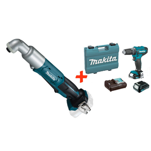 

Аккумуляторный винтоверт Makita TL064DZ + акк шуруповерт HP333DWYE + 2 акб 12 V 1.5 Ah + з/у + кейс