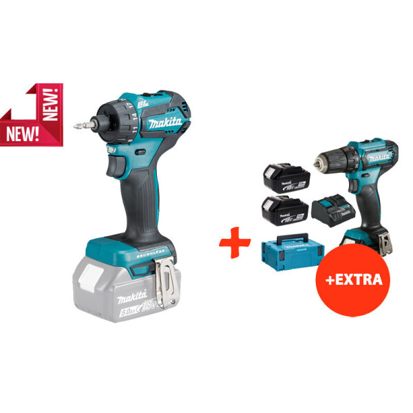 

Аккумуляторный шуруповерт Makita DDF083Z+аккумуляторный шуруповерт Makita DF333DNX10 (DDF083REX10)