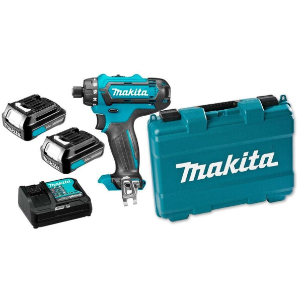 

Аккумуляторный шуруповерт Makita DF031DSME + 2 10.8 V 2 Ah +з/у + кейс