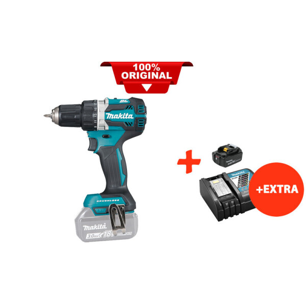 

Аккумуляторный шуруповерт Makita DDF484Z+акк.18V 5 Ah+быстрозарядное ЗУ (DDF484RT)