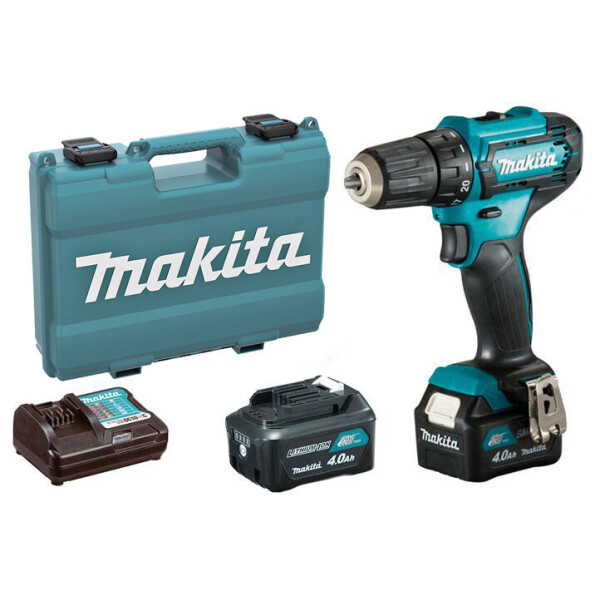 

Аккумуляторный шуруповерт Makita DF333DWME + 2 акб 12 V 4 Ah + з/у + кейс