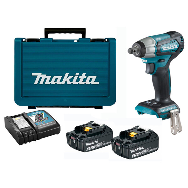 

Аккумуляторный ударный гайковерт Makita DTW181RFE + 2 акб 18 V 3 Ah + з/у DC18RC + кейс