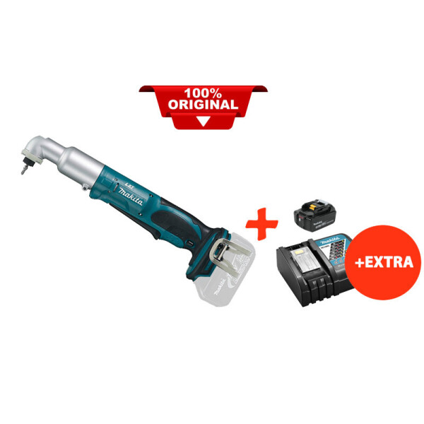 

Аккумуляторный угловой шуруповерт Makita DTL061Z+акк.18V 5 Ah+быстрозарядное ЗУ (DTL061RT)