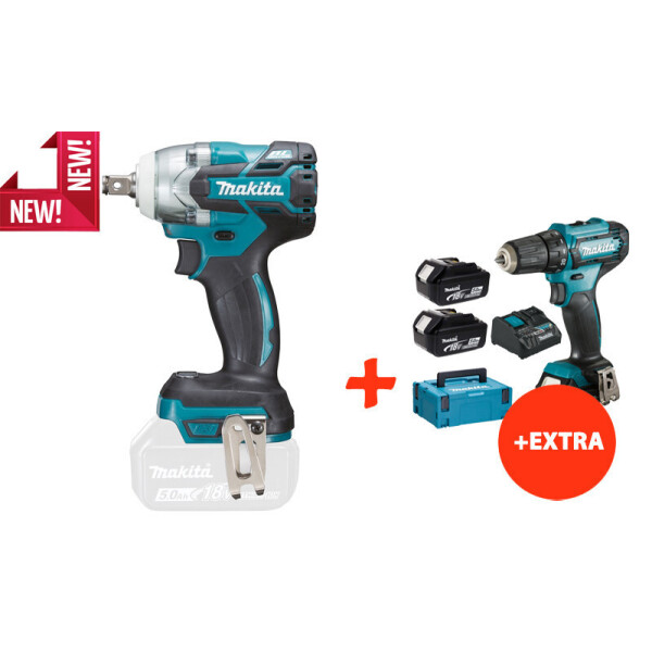 

Аккумуляторный ударный гайковерт Makita DTW285Z+аккумуляторный шуруповерт Makita DF333DNX10 (DTW285REX10)