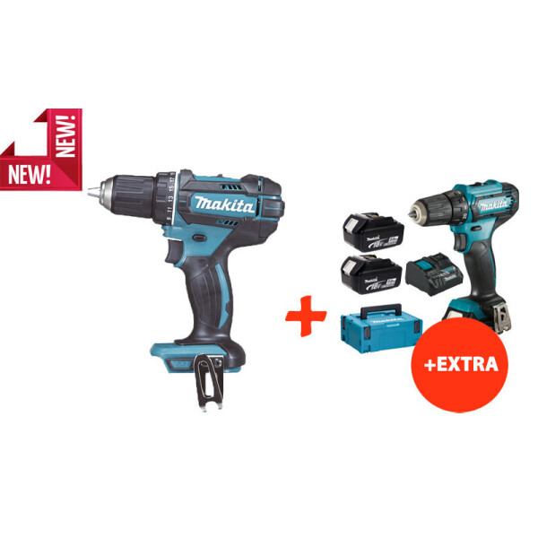 

Аккумуляторная дрель-шуруповерт Makita DDF482Z+аккумуляторный шуруповерт Makita DF333DNX10 (DDF482REX10)