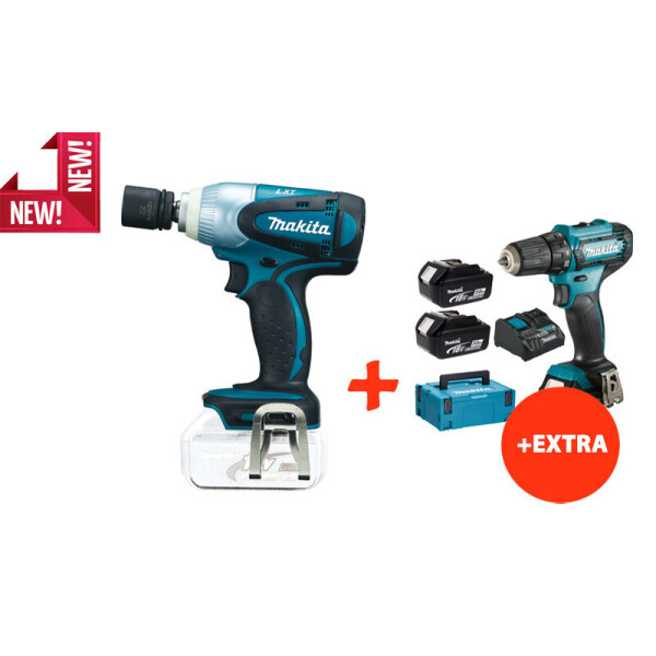 

Аккумуляторный ударный гайковерт Makita DTW251Z+аккумуляторный шуруповерт Makita DF333DNX10 (DTW251REX10)