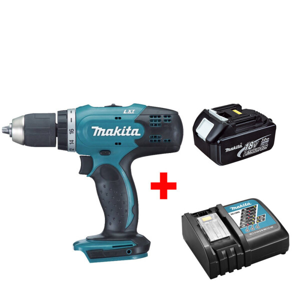 

Аккумуляторная дрель-шуруповерт Makita DDF453Z+акк.18V 3 Ah+быстрозарядное ЗУ