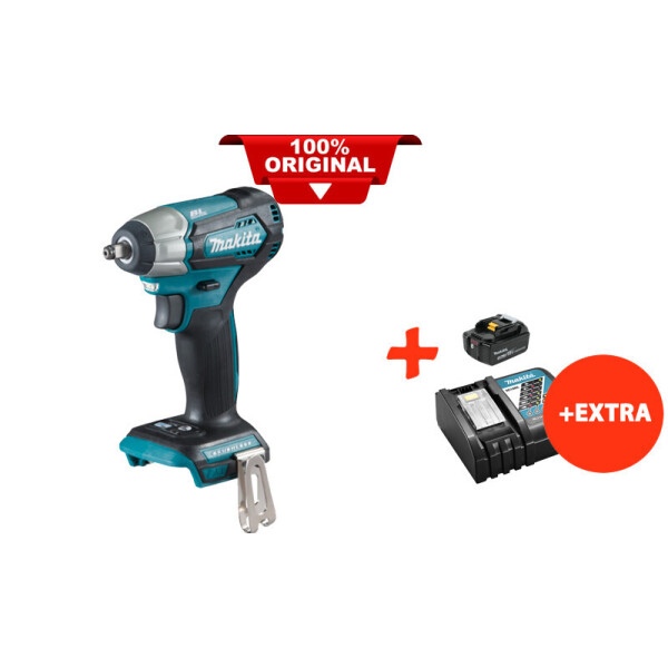 

Аккумуляторный ударный гайковерт Makita DTW180Z+акк.18V 5 Ah+быстрозарядное ЗУ (DTW180RT)