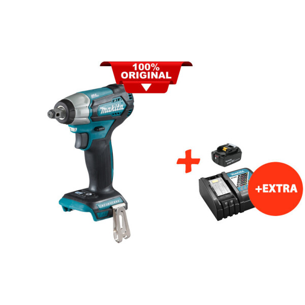 

Аккумуляторный ударный гайковерт Makita DTW181Z+акк.18V 5 Ah+быстрозарядное ЗУ (DTW181RT)