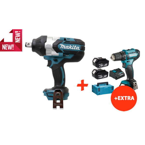 

Аккумуляторный гайковерт Makita DTW1001Z+аккумуляторный шуруповерт Makita DF333DNX10 (DTW1001REX10)