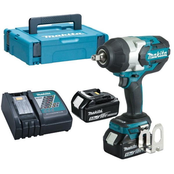

Аккумуляторный гайковерт Makita DTW1002RTJ + 2 акб 18 V 5 Ah + з/у + MakPac