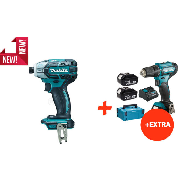 

Аккумуляторный ударный винтоверт Makita DTS141Z+аккумуляторный шуруповерт Makita DF333DNX10 (DTS141REX10)