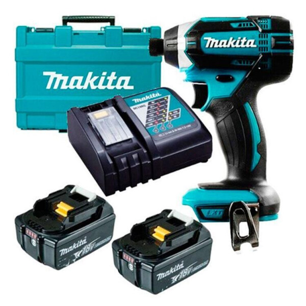 

Аккумуляторный ударный шуруповерт Makita DTD152RFE + 2 акб 18 V 3 Ah + з/у DC18RC + кейс