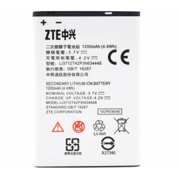 

Батарея ZTE LI3712T42P3H634445 (V815W/Kis 2 Max/МТС Smart Start)